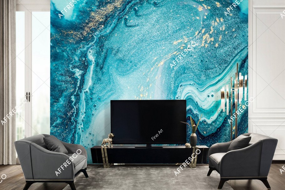 Афреско флюид в интерьере