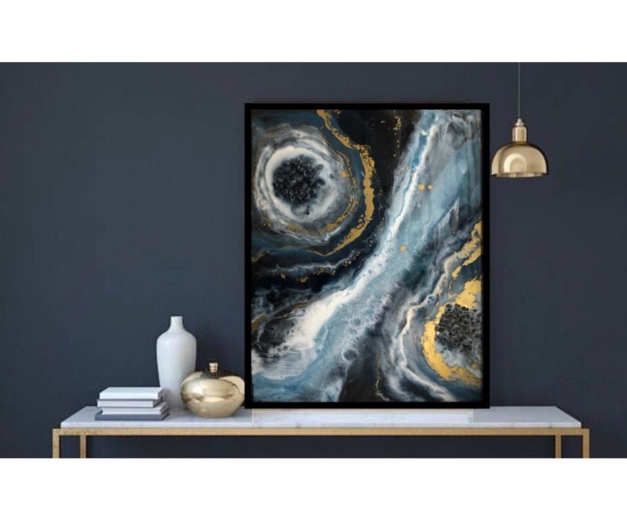 Эпоксидные картины в интерьере