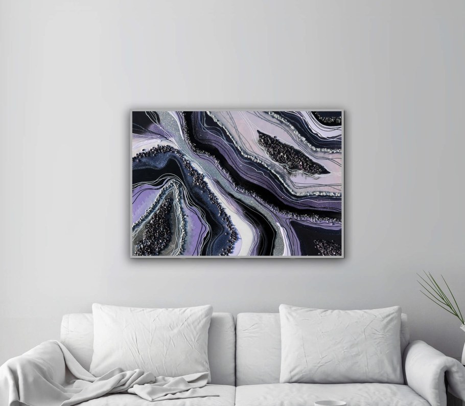 Интерьерные картины резин арт