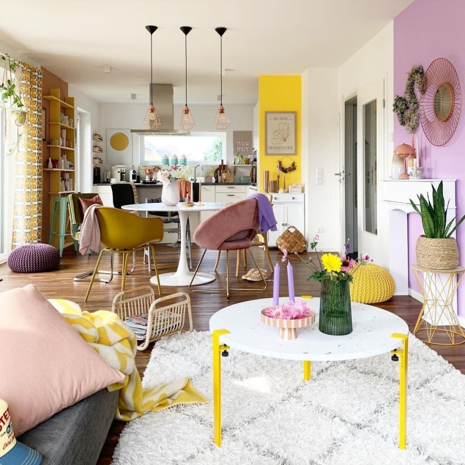 Ретро дизайн интерьера