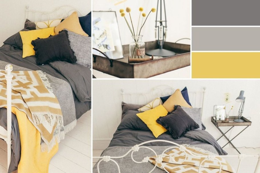 Сочетание горчичного в интерьере