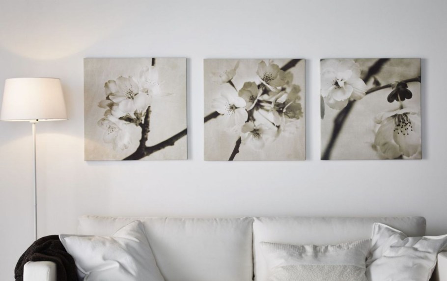 Картина икеа триптих