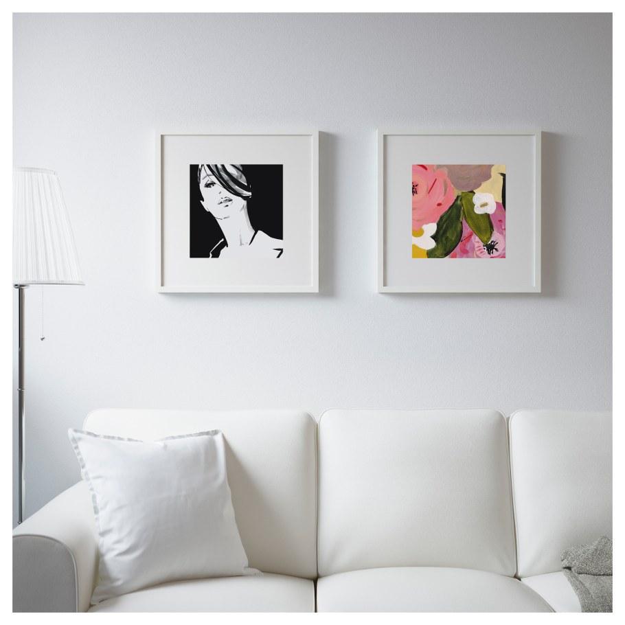 Картина икеа тройная