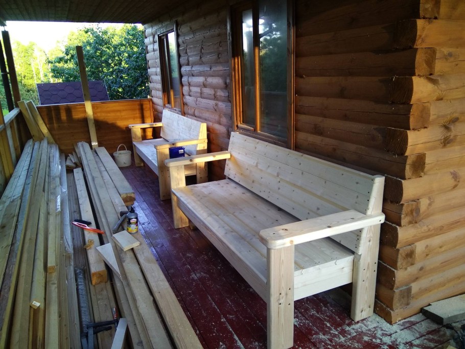 Скамья на террасу