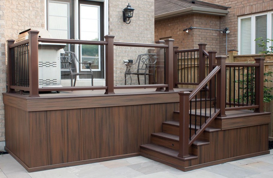 Перила и ограждения для террас