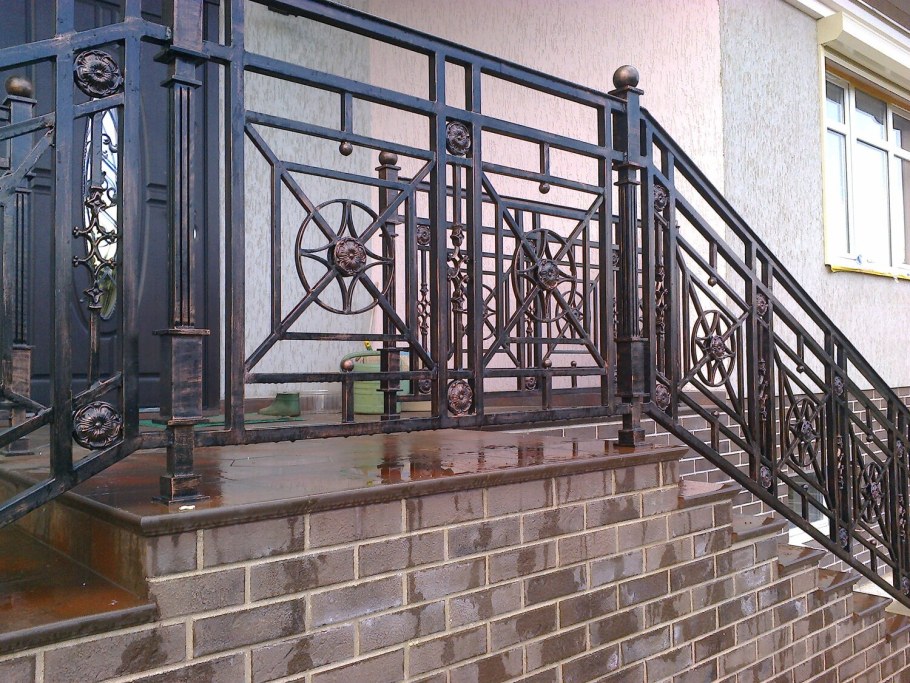 Кованые перила