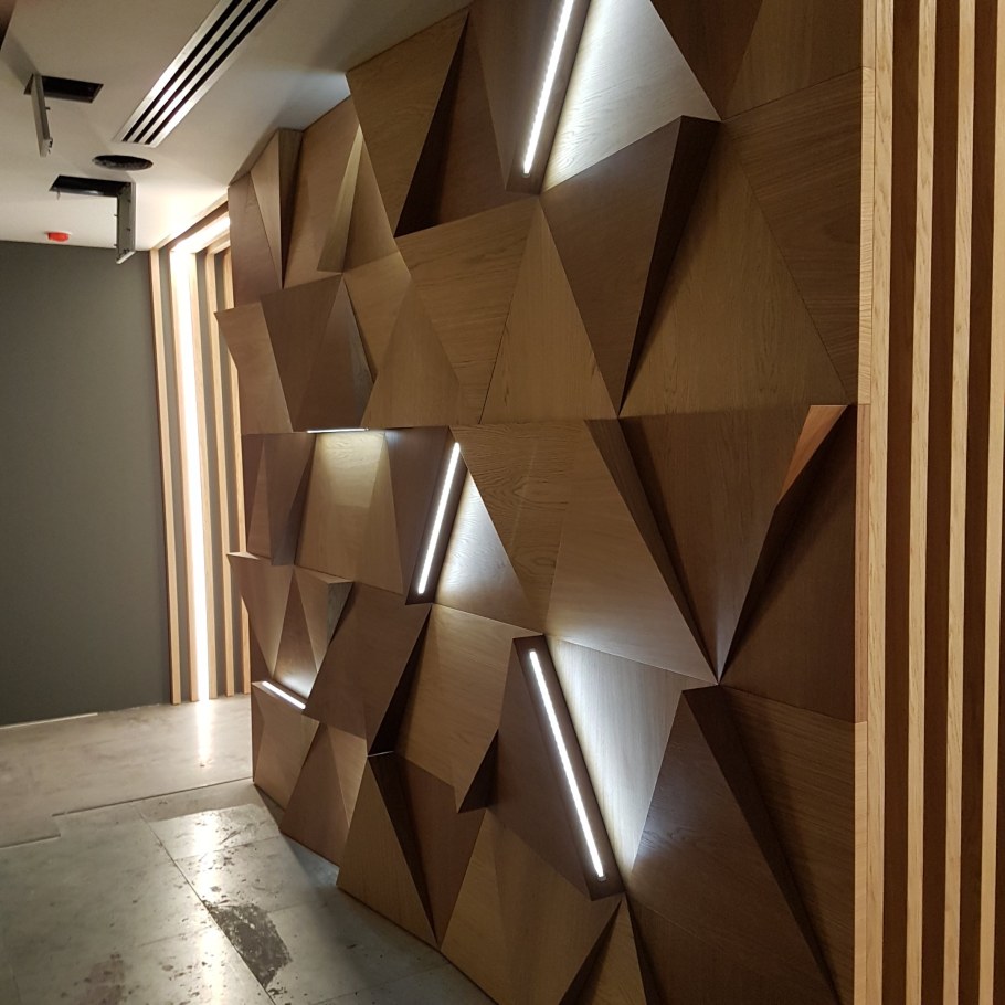 Акустические панели MDF ламели