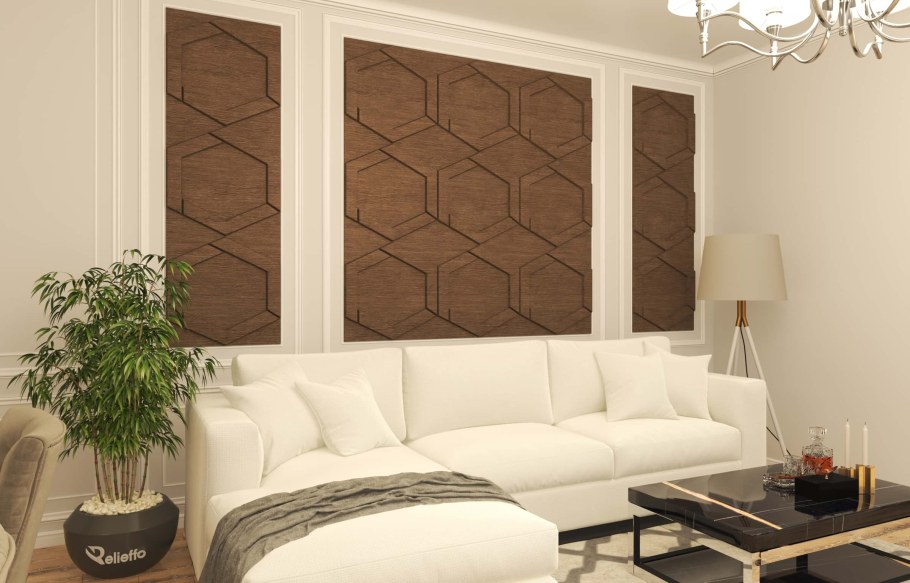 Резная 3d панель Gossamer