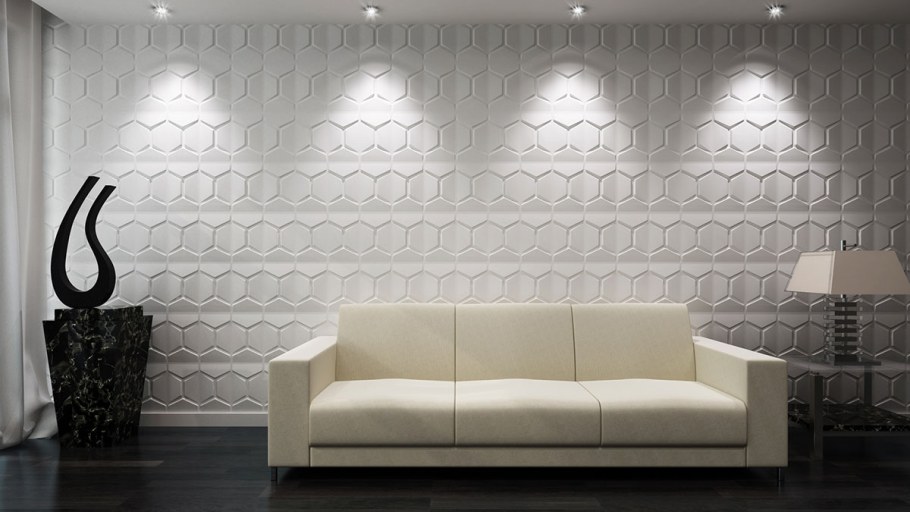 Гипсовая 3d панель "Техно"