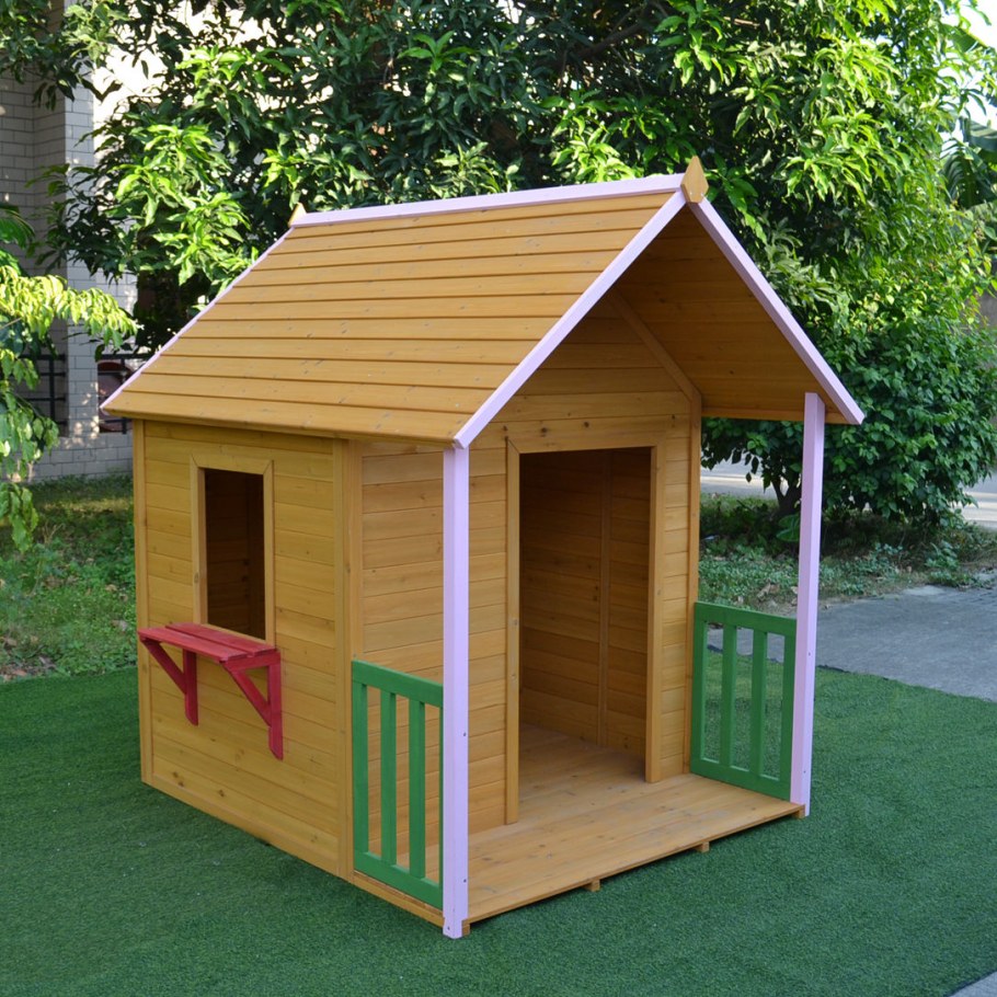 Детские игровые домики из дерева