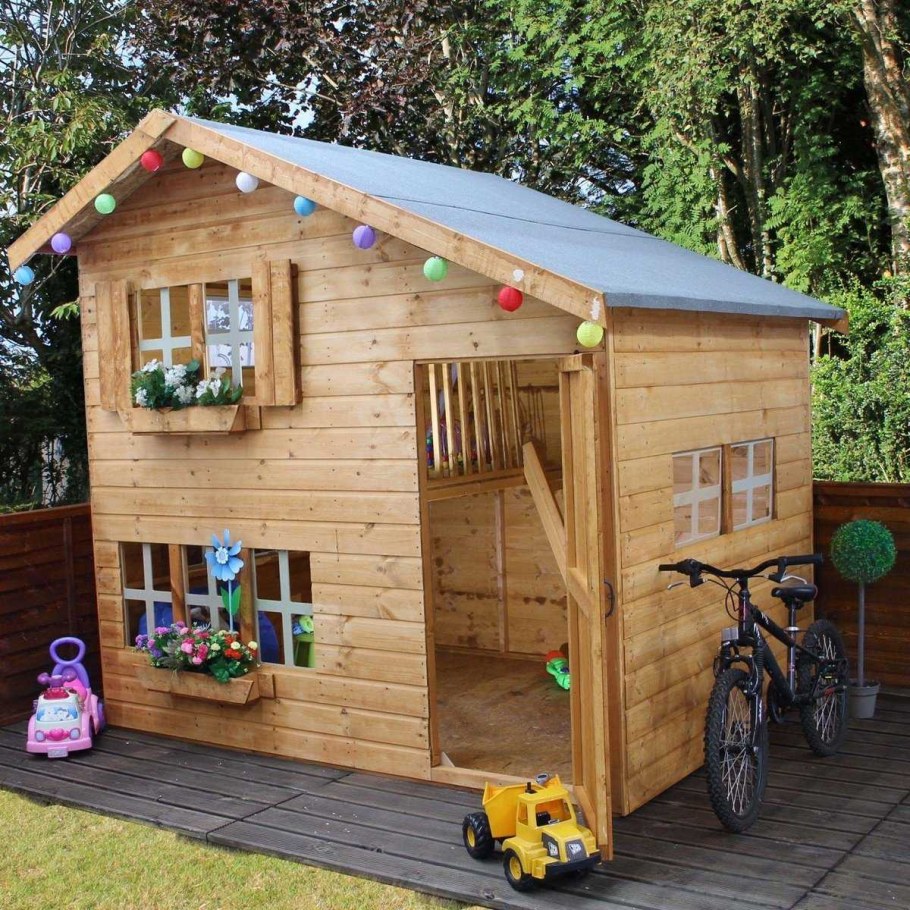 Детские домики из дерева