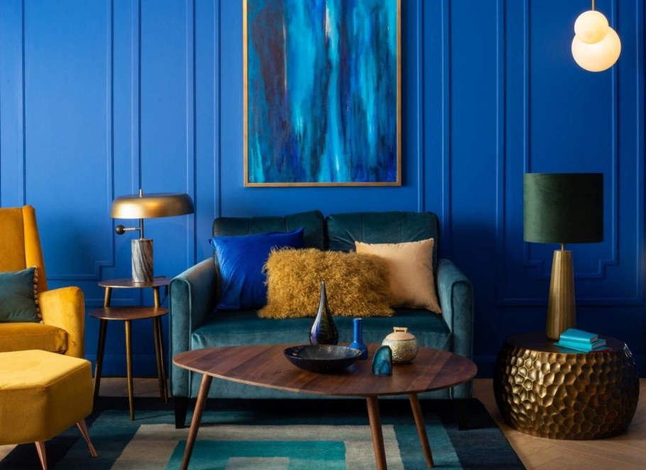 Интерьер в зимних тонах