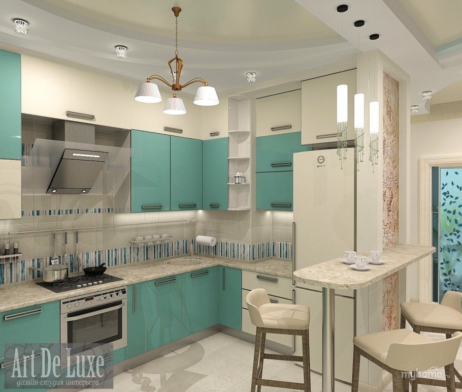 Кухня Леруа Нэнси мята