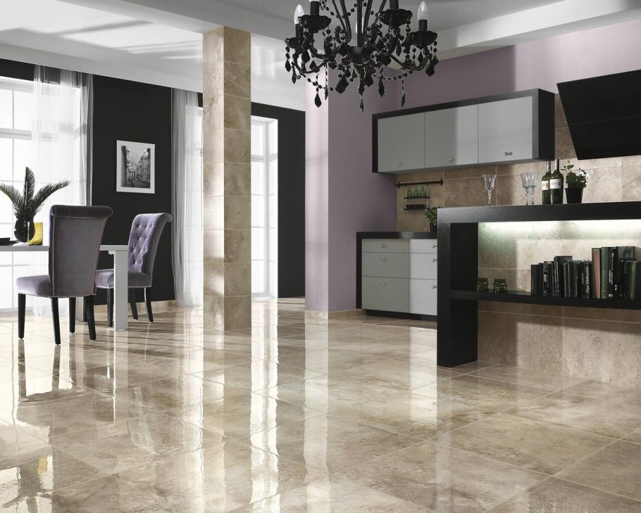 Керамогранитная плитка в интерьере