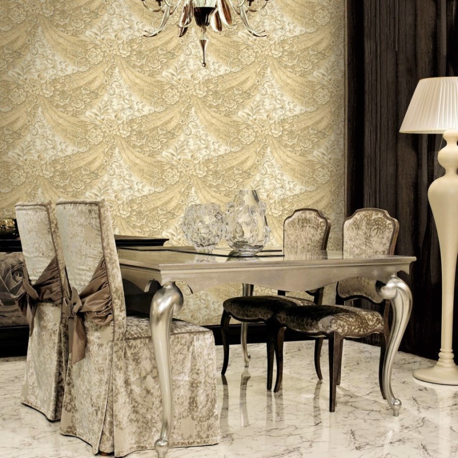 Обои vy81219 Emiliana Parati Valentin Yudashkin 2 в интерьере