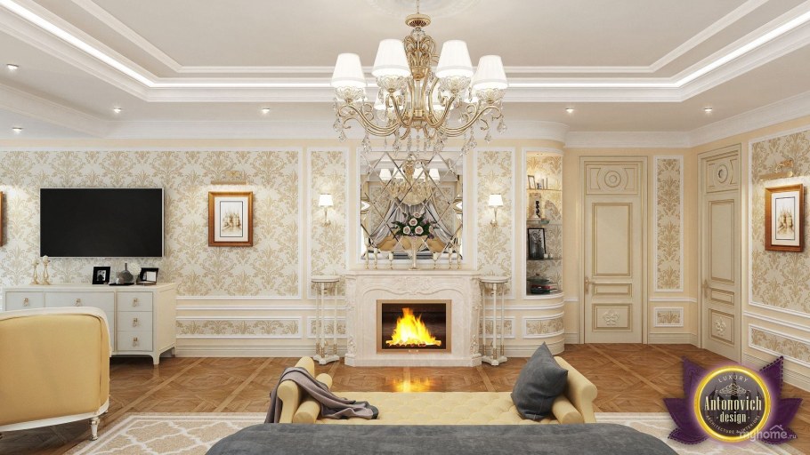 Интерьер дома Юдашкина