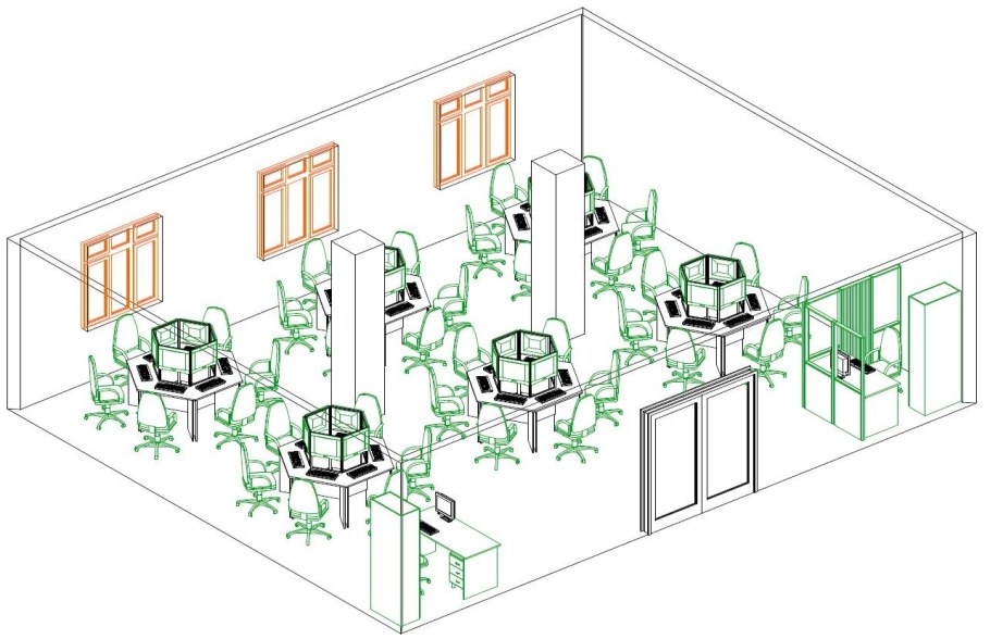 Эскизные схемы помещений