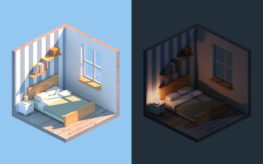 Изометрия в 3д Макс