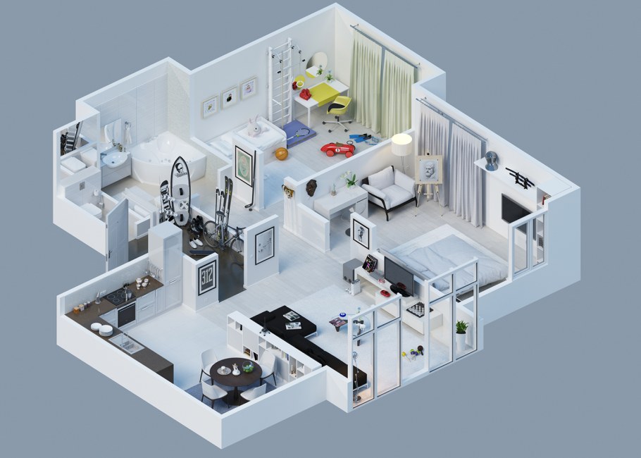 Модель квартиры