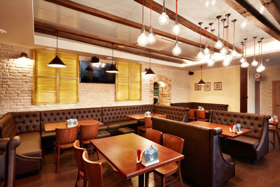 Пиццерия изнутри