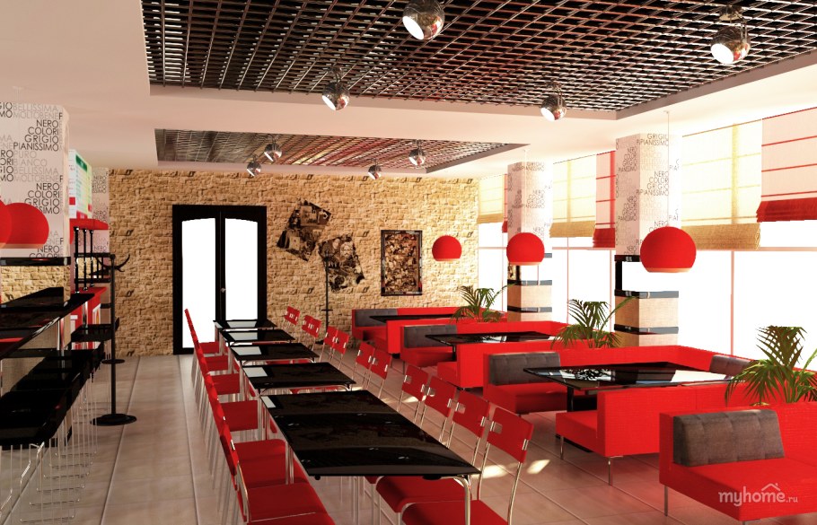 Пиццерия зал