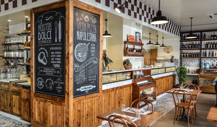 Пиццерия в итальянском стиле