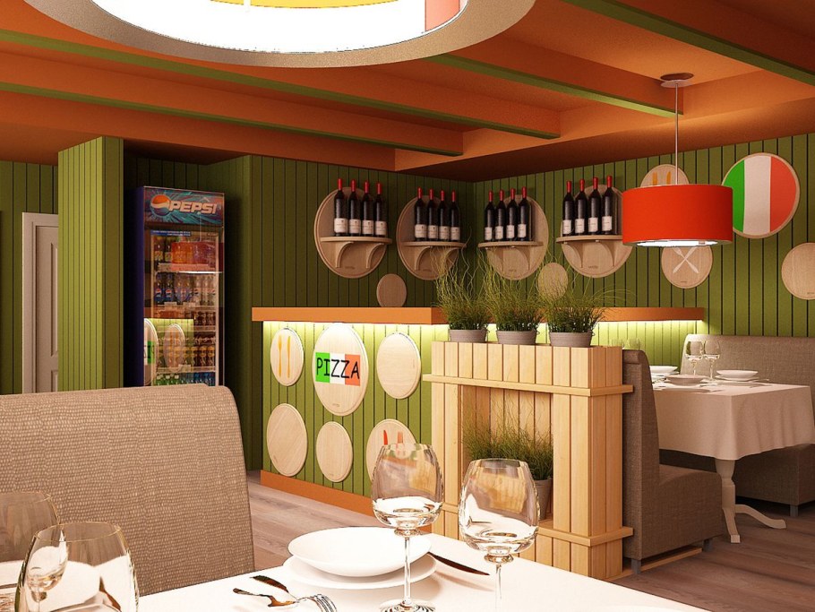 Интерьер кафе