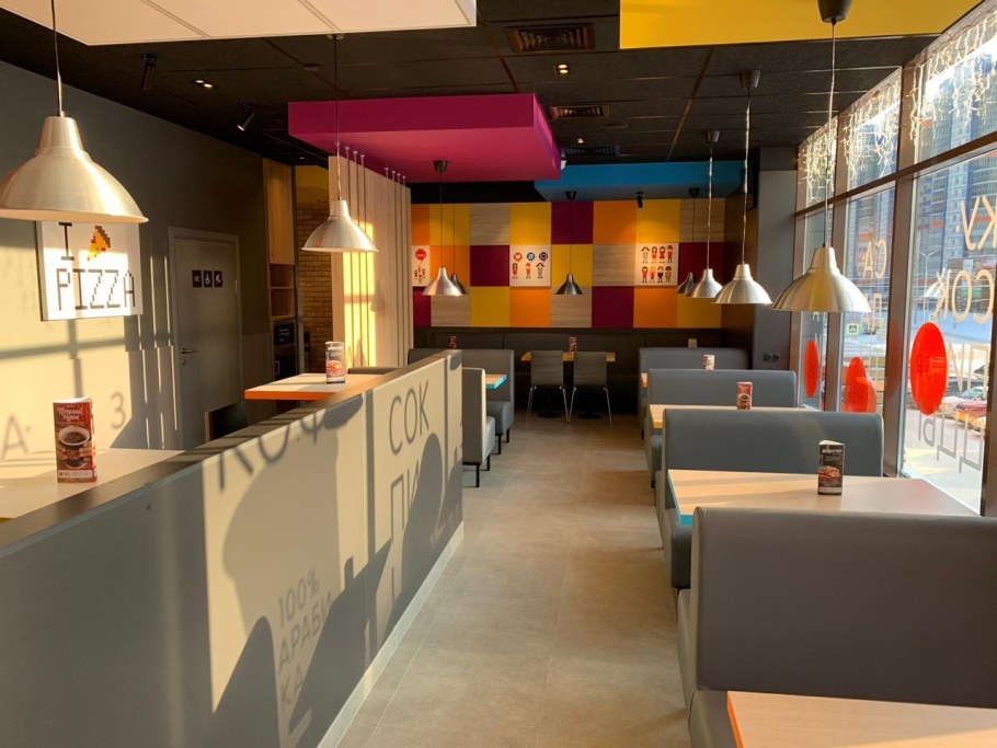 Пиццерия внутри