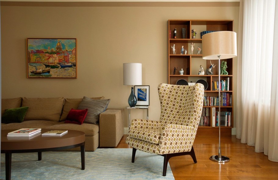 Интерьер в стиле 60-х годов