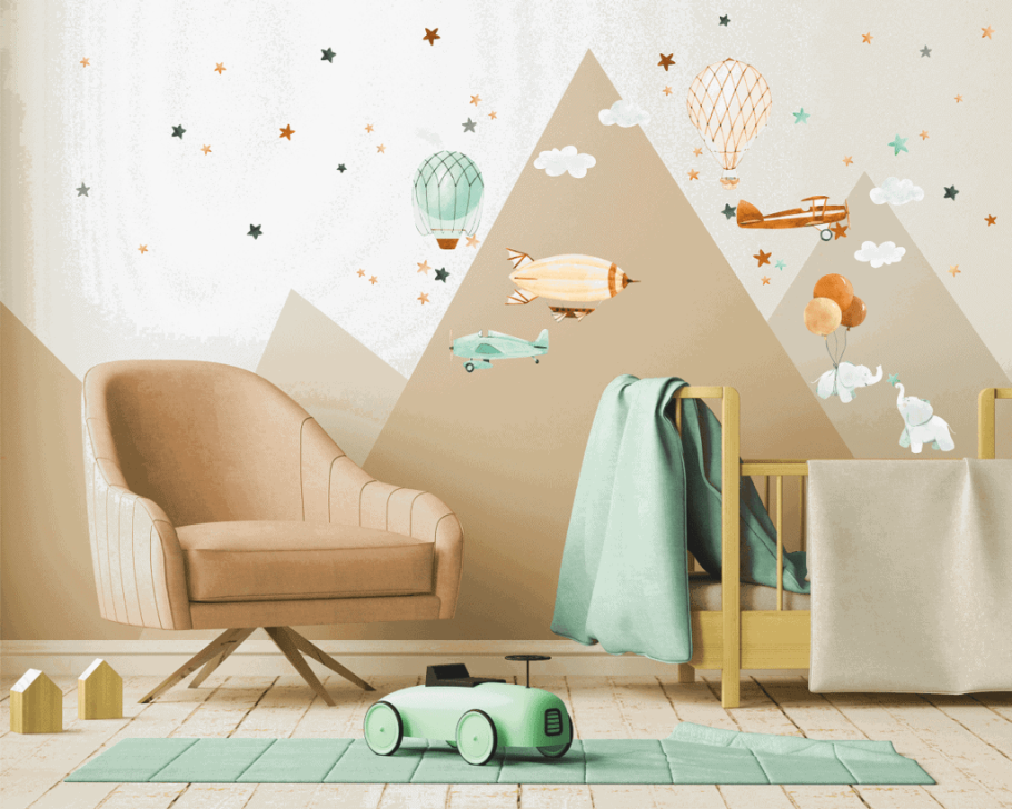 Стены в детской