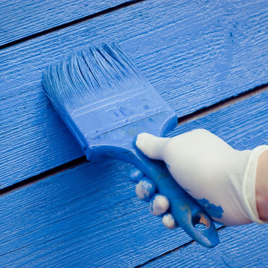 Силиконовая краска для дерева