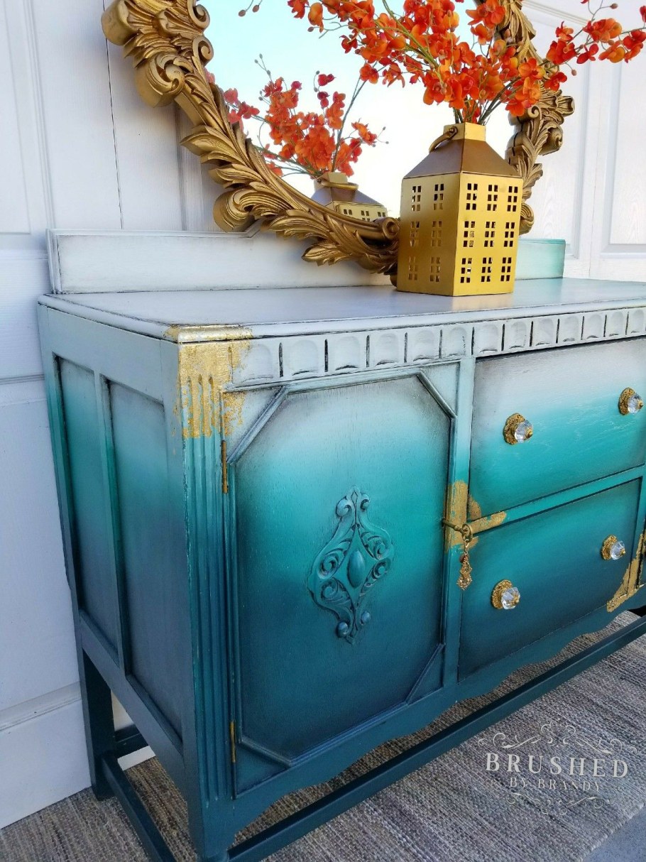 Декор старой тумбы