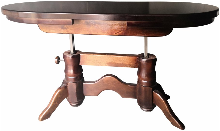 Стол трансформер подъемный из дерева обеденный/журнальный