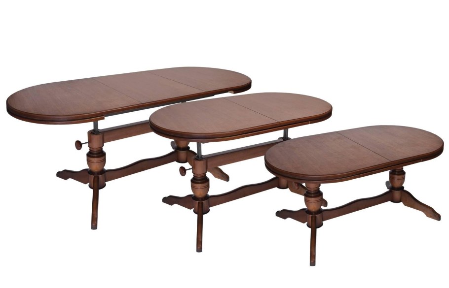 Овальный стол трансформер