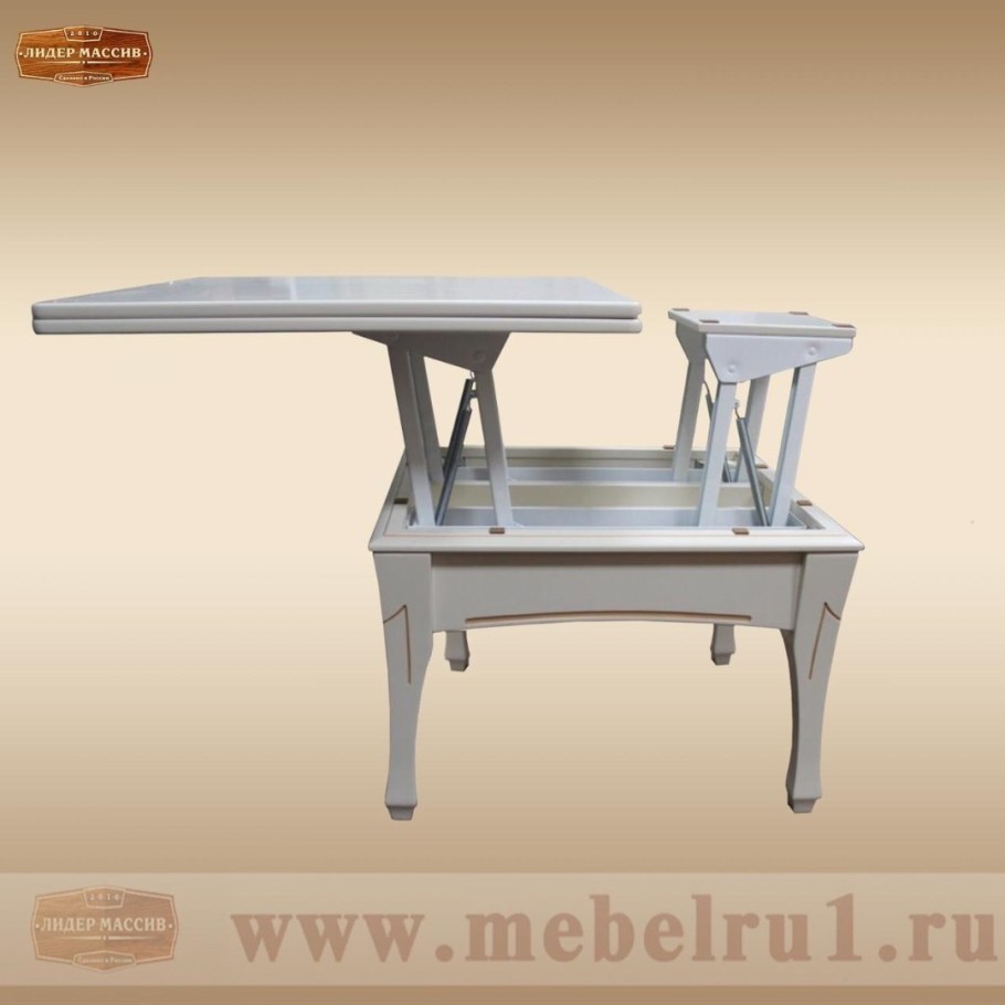 Журнальный столик трансформер в обеденный