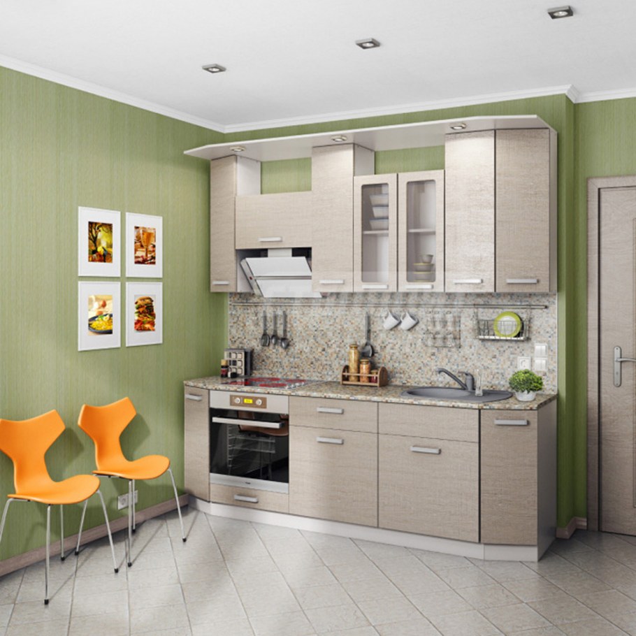 Кухня Регина дуб Сантана светлый