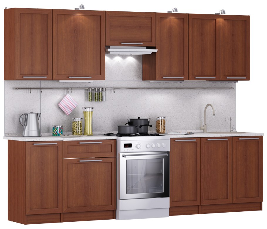 Кухня Квадро Ангелина 280 см