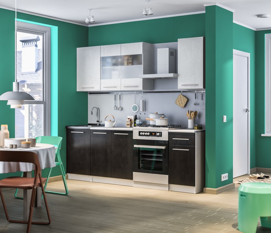 Кухня Элен бордо Столплит