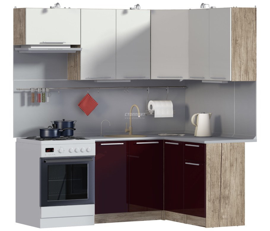 Столплит кухни угловые