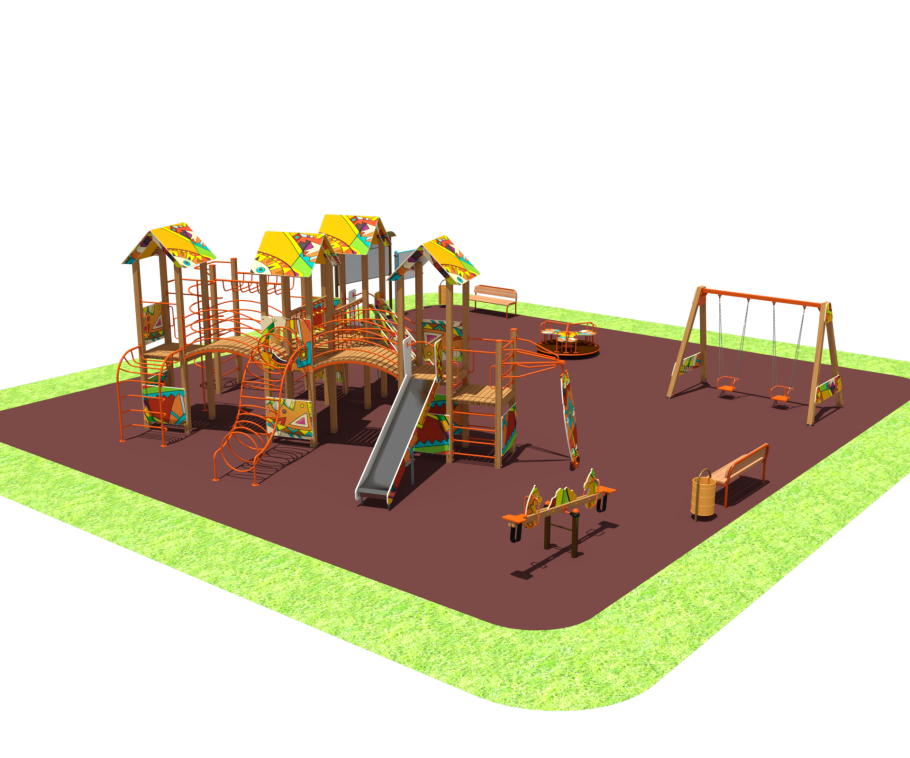 Макеты детских площадок