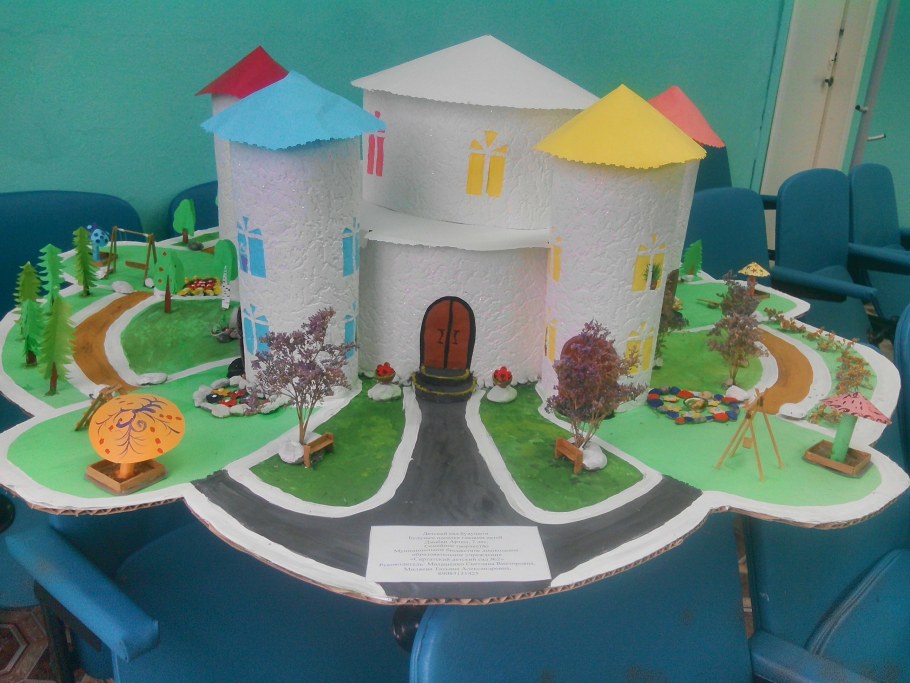 Детская площадка макет