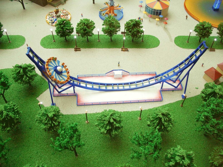 Макет парка отдыха