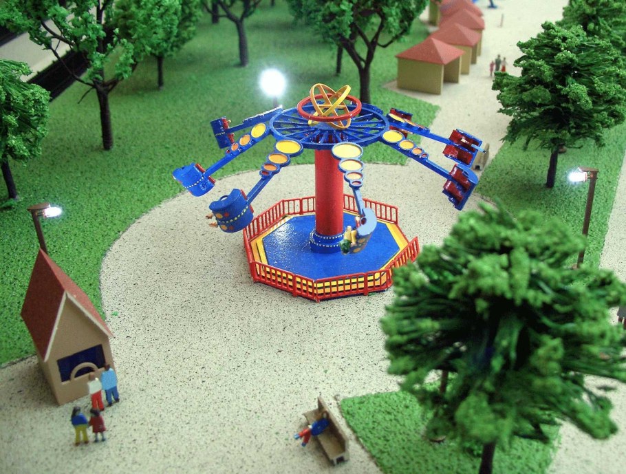 Макет сквера