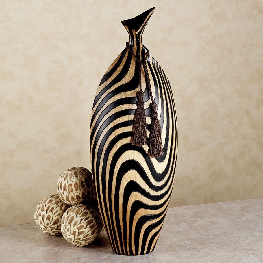 Декор вазы в африканском стиле