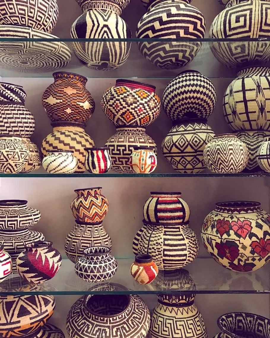 Горшки в африканском стиле