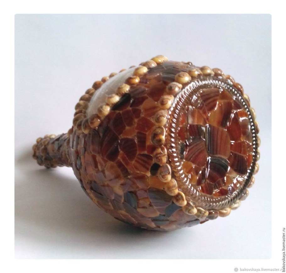 Декор вазы в африканском стиле