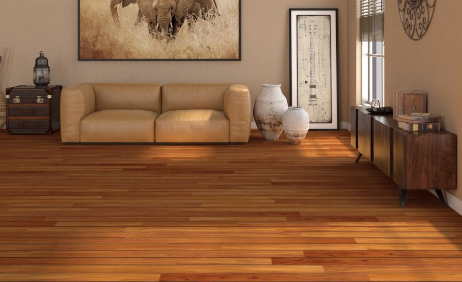 Ламинат Мербау в интерьере