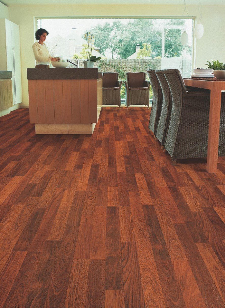 Ламинат Таркетт цвет Мербау