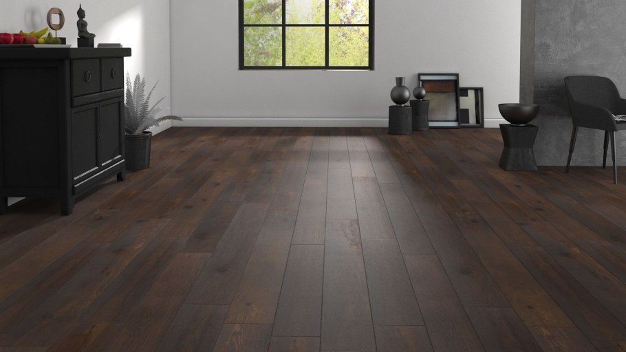 Ламинат красно коричневый