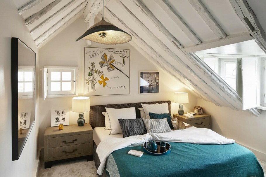 Спальня на мансарде